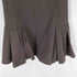 ザラ ZARA コントラストリブ編みプリーツワンピース レディース import:M