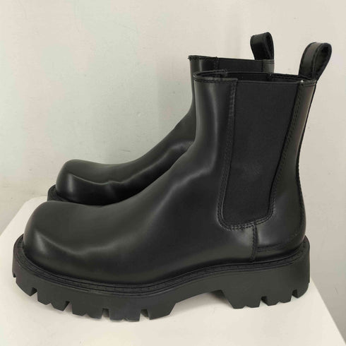 ザラ ZARA スクエアトゥ サイドゴアブーツ メンズ 45