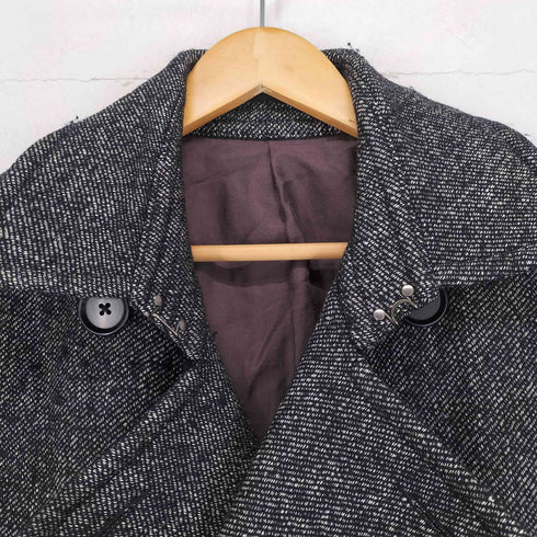 KENT AND CURWEN リネン混チェスターコート メンズ L