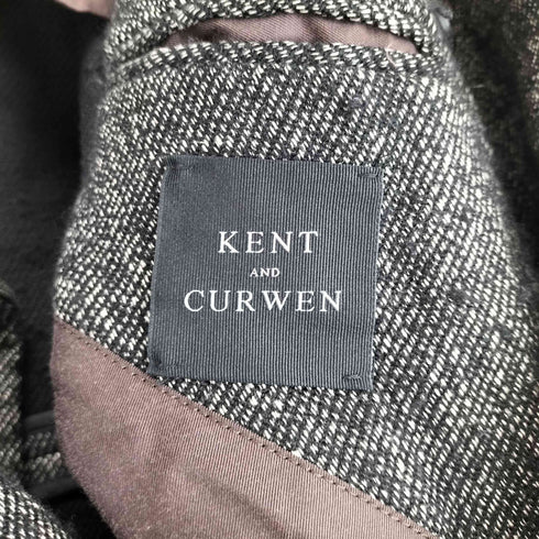 KENT AND CURWEN リネン混チェスターコート メンズ L