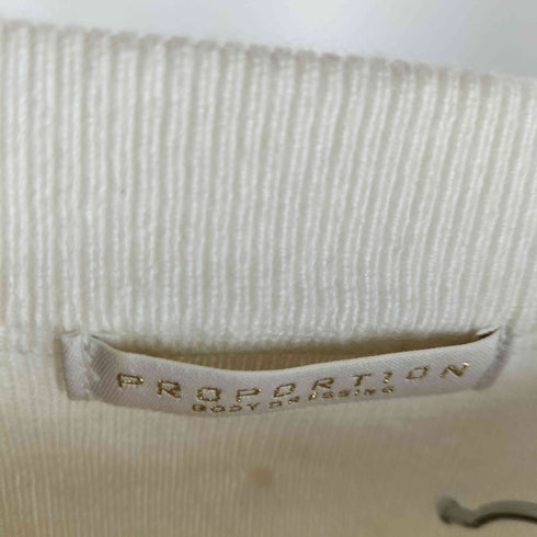 プロポーションバイボディードレッシング PROPORTION BODY DRESSING ニットミニスカートセットアップ レディース M