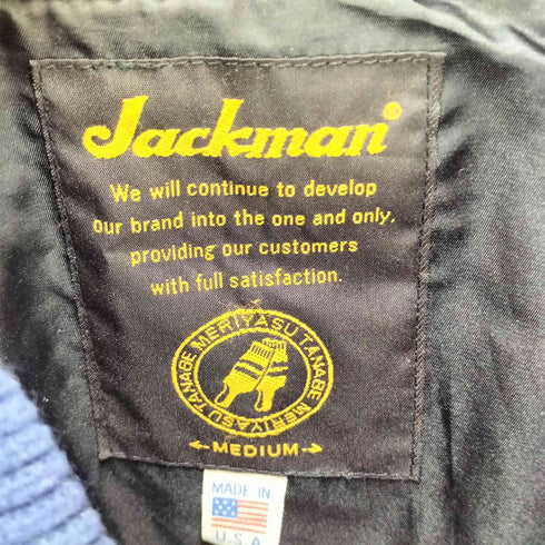 ジャックマン Jackman USA製 ウールジャケット メンズ JPN:M