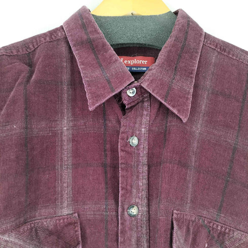 J.EXPLORER コーデュロイ L/S シャツ メンズ XXXL