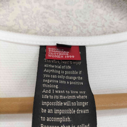 ダブルスタンダードクロージング DOUBLE STANDARD CLOTHING ベルト付ノースリーブワンピース レディース 38