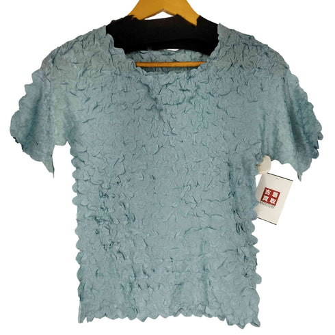 プリーツ加工 トップス レディース M-L