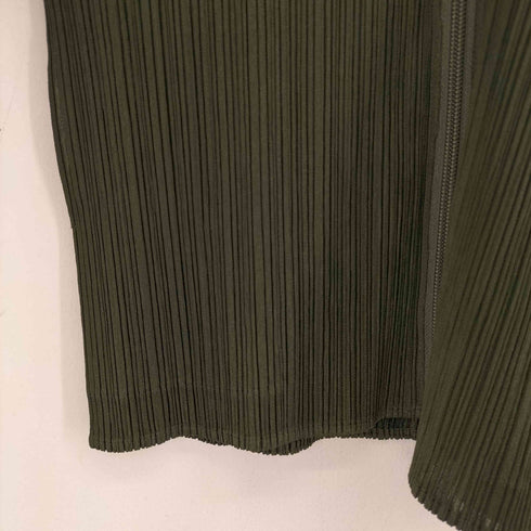 プリーツプリーズイッセイミヤケ PLEATS PLEASE ISSEY MIYAKE プリーツ ジップシャツ レディース 3