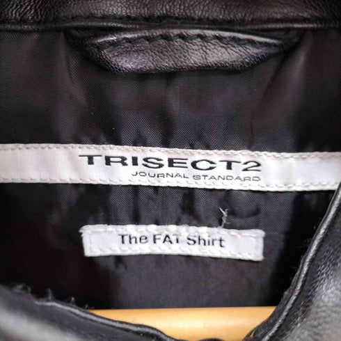 ジャーナルスタンダードトライセクト JOURNAL STANDARD TRISECT ラムレザー The FAT Shirt ファットシャツ メンズ JPN:M
