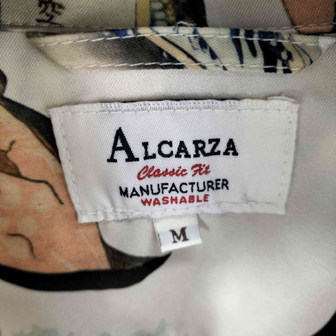 アルカルザ ALCARZA 和柄 オープンシャツ 羽衣シャツ メンズ JPN:M