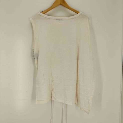 アンドゥムルメステール Ann DEMEULEMEESTER ノースリーブ切替ボートネックカットソー メンズ 36