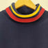 エディーバウアー Eddie Bauer 80-90s 黒タグ後期 リブボーダー タートルネック 長袖 Tシャツ メンズ import:M