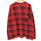 ギャップ Gap 90S OLD チェック柄 フランネル ヘンリーネック プルオーバーシャツ メンズ import:XL