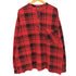 ギャップ Gap 90S OLD チェック柄 フランネル ヘンリーネック プルオーバーシャツ メンズ import:XL