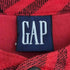 ギャップ Gap 90S OLD チェック柄 フランネル ヘンリーネック プルオーバーシャツ メンズ import:XL
