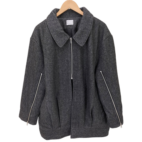 katrin cocoon herringbone blouson レディース FREE