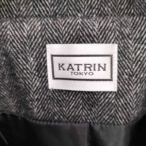 katrin cocoon herringbone blouson レディース FREE