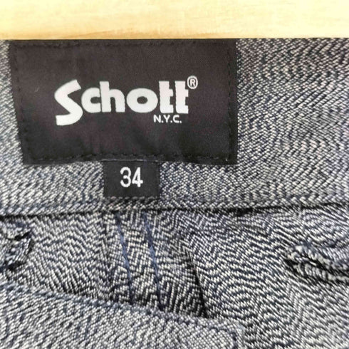 ショット Schott COTTON COVERT FIELD PANTS コットンコバート フィ-ルドパンツ メンズ US:34-35