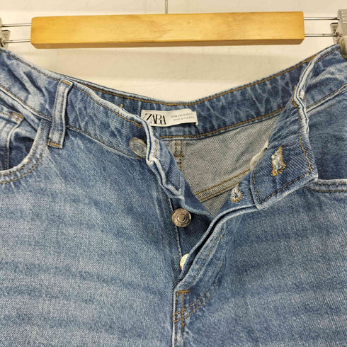 ザラ ZARA ハイウエスト デニム パンツ レディース 36