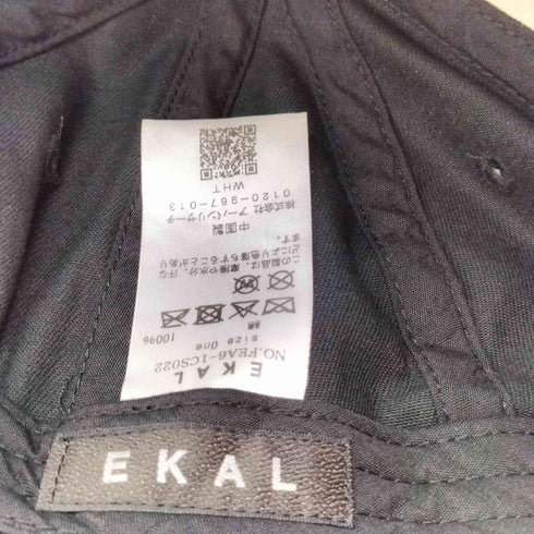 エカル EKAL 8パネルベースボールキャップ メンズ ONE SIZE