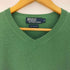 ポロバイラルフローレン Polo by RALPH LAUREN 香港製 ポニー無し カシミヤ100 Vネック ニット メンズ import:M