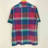 ポロバイラルフローレン Polo by RALPH LAUREN マドラスチェック オープンカラー 半袖 シャツ ボックスシルエット メンズ import:L