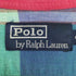 ポロバイラルフローレン Polo by RALPH LAUREN マドラスチェック オープンカラー 半袖 シャツ ボックスシルエット メンズ import:L