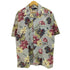ポロバイラルフローレン Polo by RALPH LAUREN 花柄 コットン 半袖 オープンカラーシャツ ボックスシルエット メンズ import:L