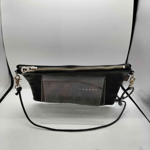 ミスターオリーブ MR.OLIVE 裏地総柄 レザーショルダーポーチ レディース