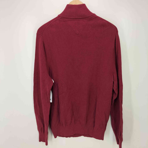 トミーヒルフィガー TOMMY HILFIGER ハーフジップ ニット レディース import:M