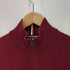トミーヒルフィガー TOMMY HILFIGER ハーフジップ ニット レディース import:M