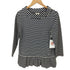 ケイトスペードニューヨーク kate spade NEW YORK ボーダー ペプラムチュニックカットソー レディース import:S