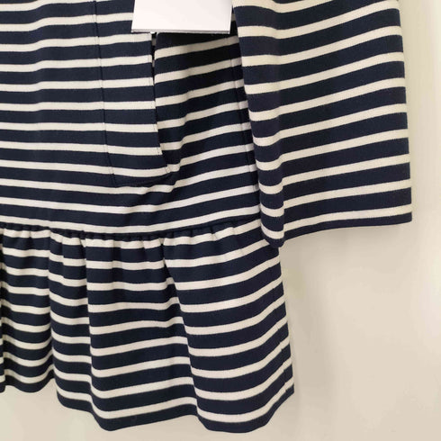ケイトスペードニューヨーク kate spade NEW YORK ボーダー ペプラムチュニックカットソー レディース import:S