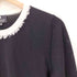 ランバンコレクション LANVIN COLLECTION フリンジ クルーネックニット レディース 36