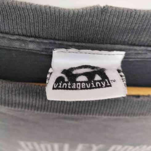 00S VINTAGAVINYL ボディ バンド プリント S/S クルーネック Tシャツ コピーライト2005年 メンズ import:L