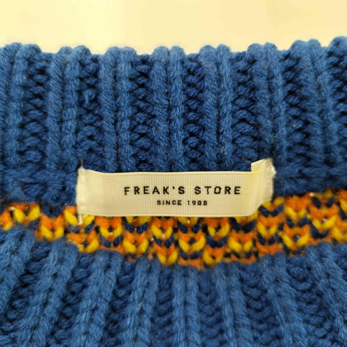 フリークスストア FREAKS STORE カラーチェックニット レディース レディース FREE