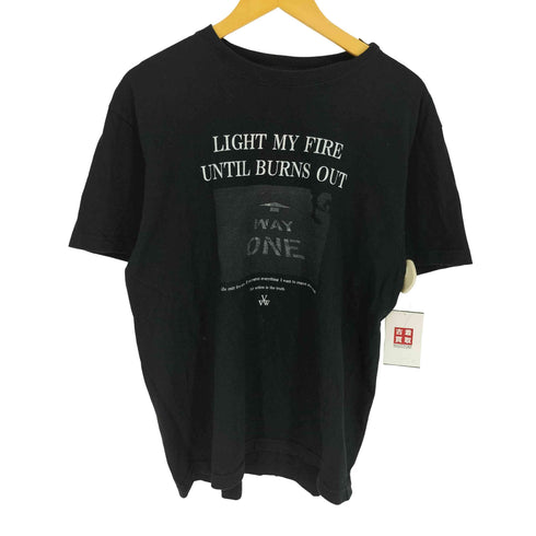 ヴァルゴ VIRGO LIGHT MYFIRE UNTIL BURNS OUT プリント S/S Tシャツ メンズ