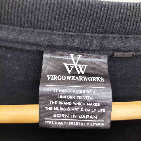 ヴァルゴ VIRGO LIGHT MYFIRE UNTIL BURNS OUT プリント S/S Tシャツ メンズ