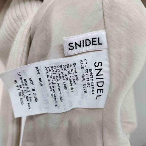 スナイデル snidel バルーンキャミ×ノースリニットプルオーバー レディース ONE SIZE