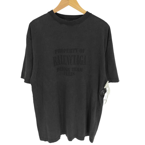 バレンシアガ BALENCIAGA 22AW PROPERTY LOGO S/S Tシャツ プロパティ ロゴ ショートスリーブ Tシャツ メンズ import:XS