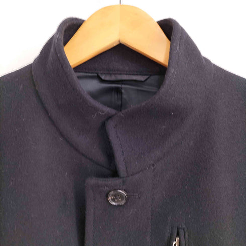 エポカウォモ Epoca uomo カシミヤ混 スタンドカラーコート レディース 46