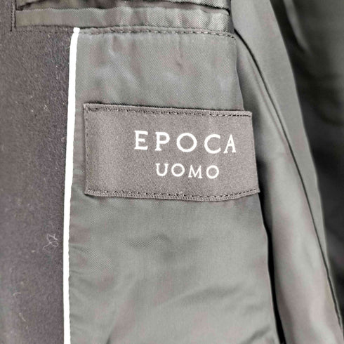 エポカウォモ Epoca uomo カシミヤ混 スタンドカラーコート レディース 46