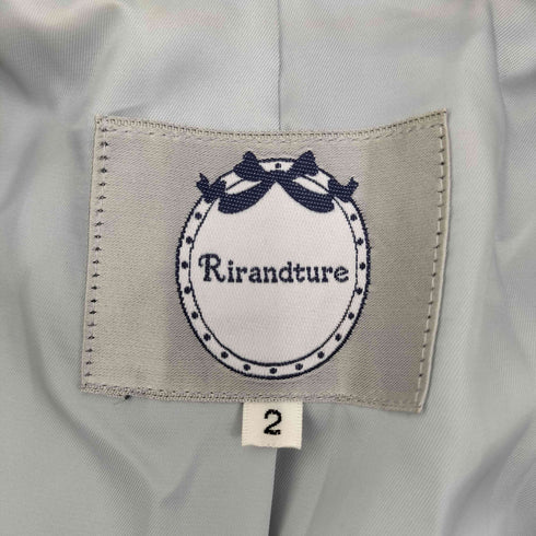 リランドチュール Rirandture ダブル釦コート レディース JPN:2