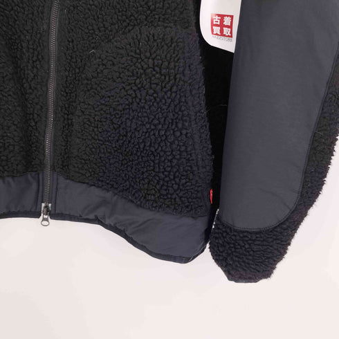 ヴァルゴ VIRGO WEAR WORKS ブラック ボア フリース ジップアップ ジャケット メンズ 3