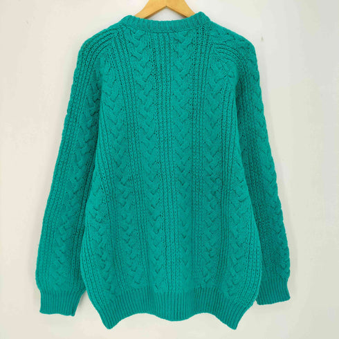 ペンドルトン PENDLETON 70S Country Traditionals USA製 ウール フィッシャーマン セータ― ケーブルニット メンズ import:XL
