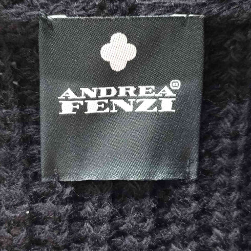 ANDREA FENZI ショールカラー ウールカーディガン メンズ