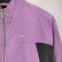 ナイキ NIKE 00S DRY FIT 素材切替 リフレクターライン ドローコード ジャケット メンズ import:L
