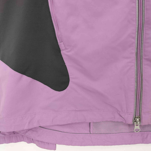 ナイキ NIKE 00S DRY FIT 素材切替 リフレクターライン ドローコード ジャケット メンズ import:L