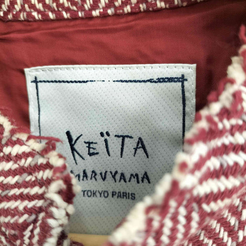 ケイタマルヤマ KEITA MARUYAMA ヘリンボーン ツイード カバーオール レディース JPN:1