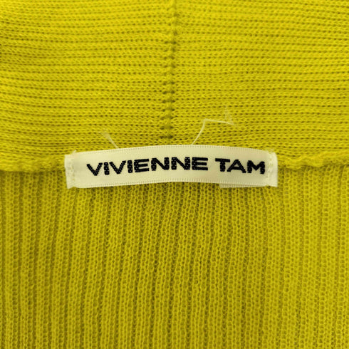 ヴィヴィアンタム VIVIENNE TAM フックボタン リブ カーディガン レディース JPN:40