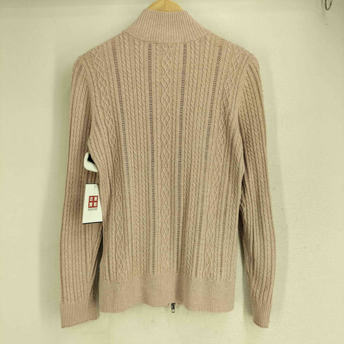 トミーヒルフィガー TOMMY HILFIGER ケーブル ジップアップカーディガン レディース import:L