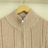 トミーヒルフィガー TOMMY HILFIGER ケーブル ジップアップカーディガン レディース import:L
